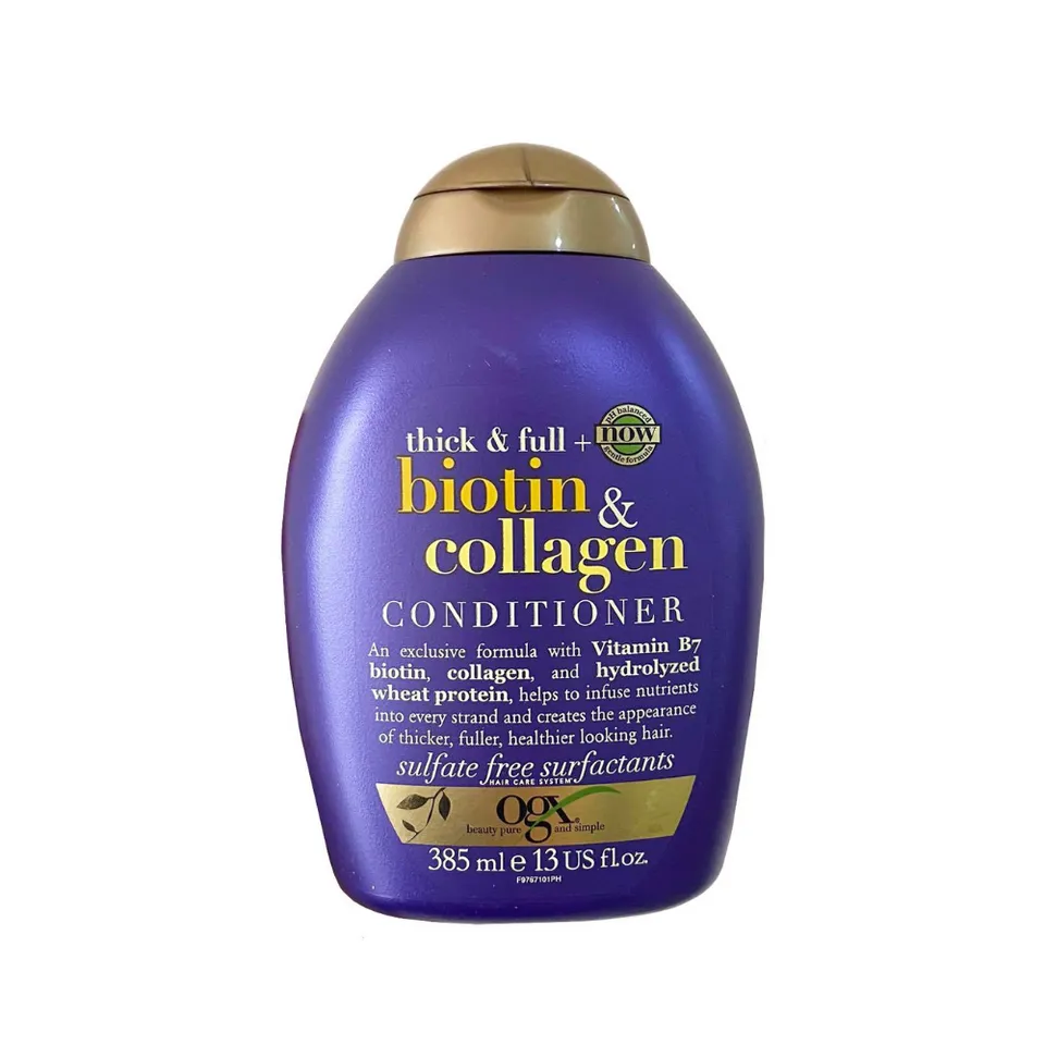 Dầu gội và xả OGX Biotin & Collagen hover