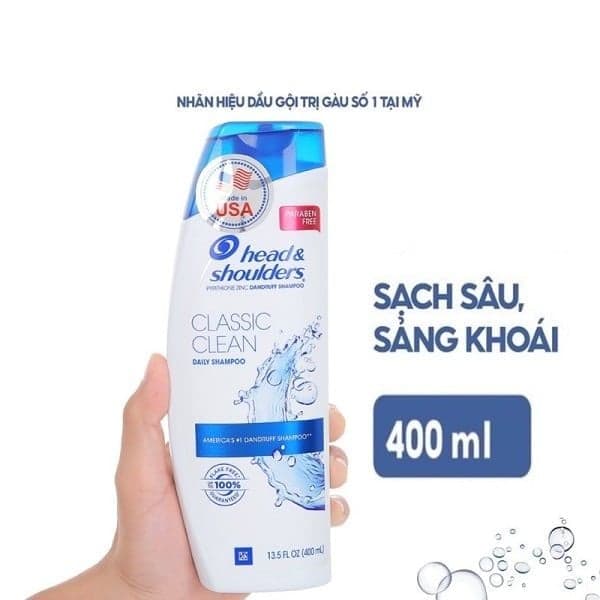 Dầu Gội Head & Shoulders Classic Clean hover