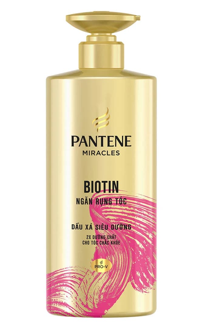 Pantene Dầu Xả 3 Phút Biotin Ngăn Rụng Tóc
